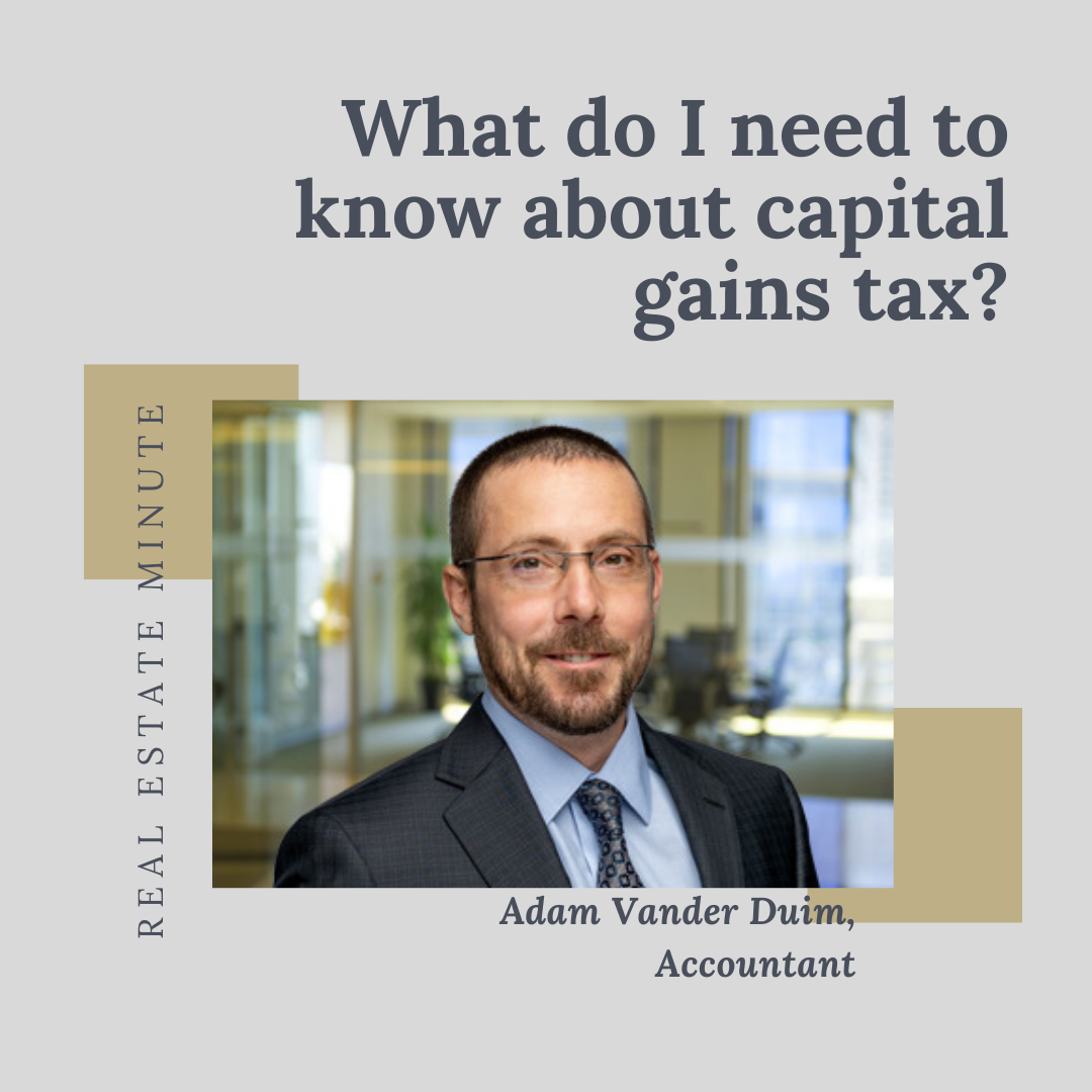 Capital Gains Tax, Owen Sound Real Estate